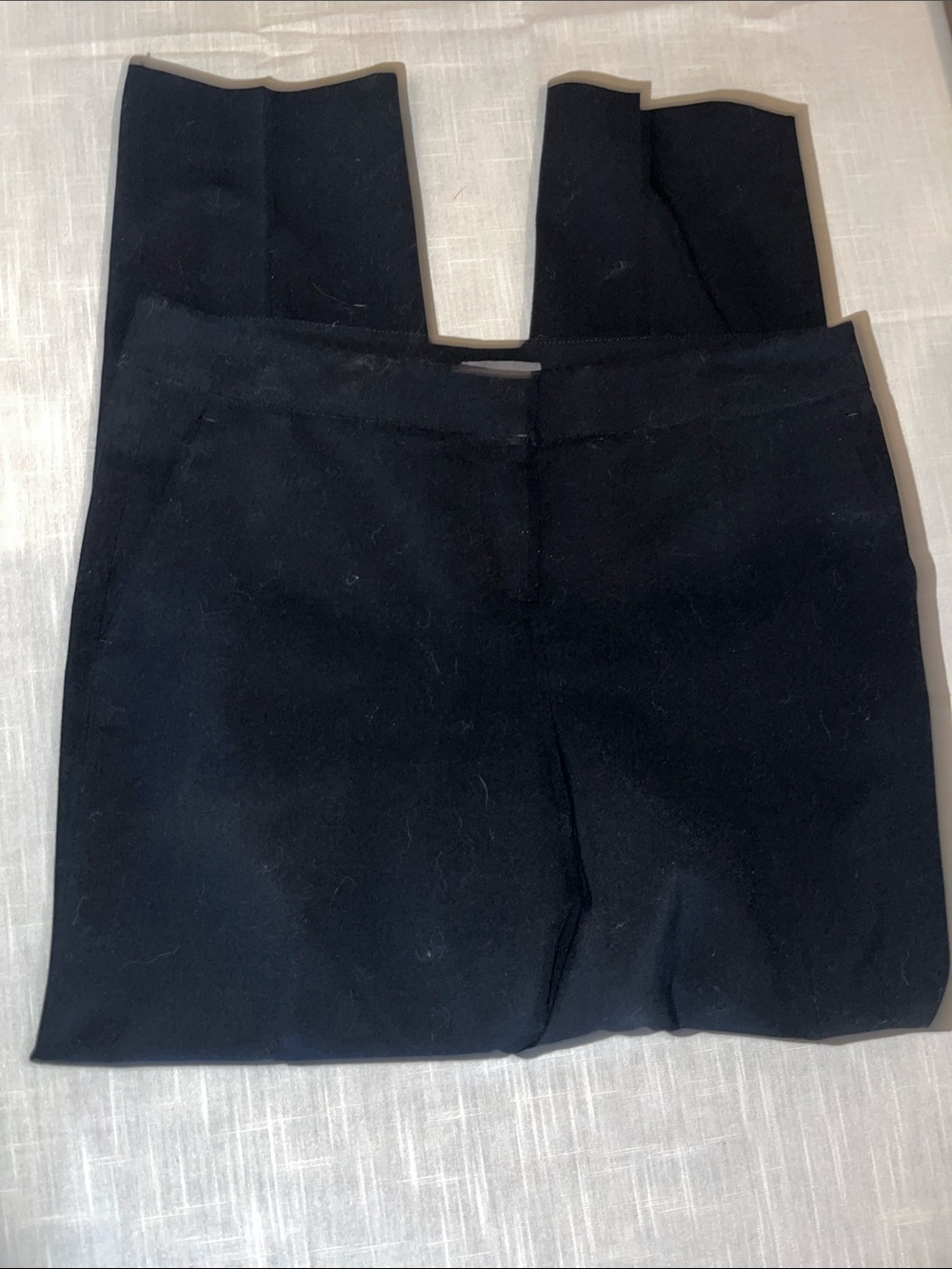 Vince Camuto black straight leg slacks